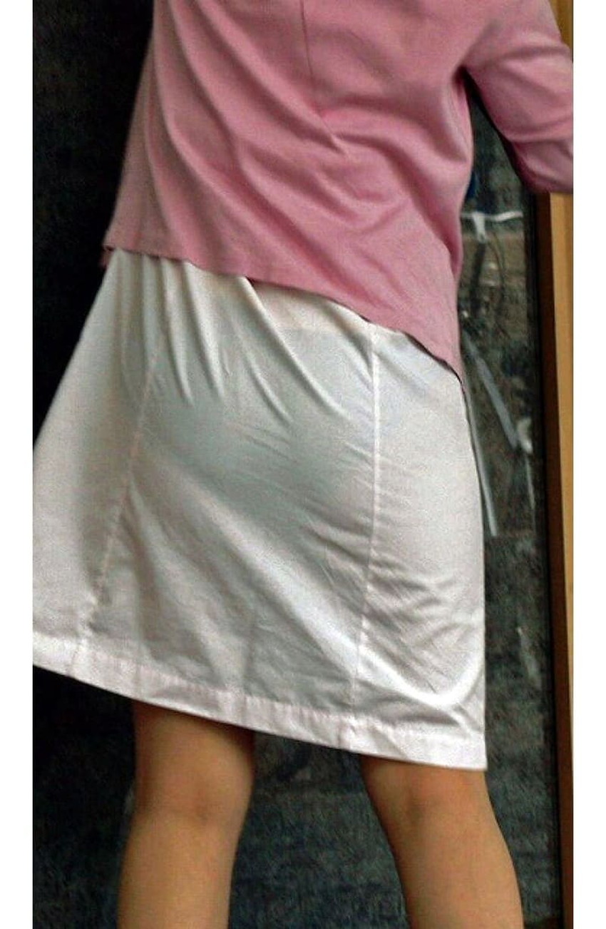 【透けパンツエロ画像】清楚なお嬢さんのスカートやズボンからパンティーが透けて丸見えよりも卑猥に見える透けパンツのエロ画像集！ww【80枚】 19