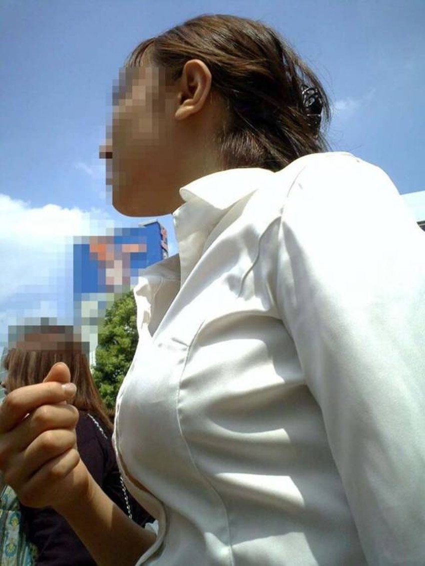 【巨乳盗撮エロ画像】デカパイ素人女子の着衣巨乳や胸チラを隠し撮りした巨乳盗撮のエロ画像集！ww【80枚】 54