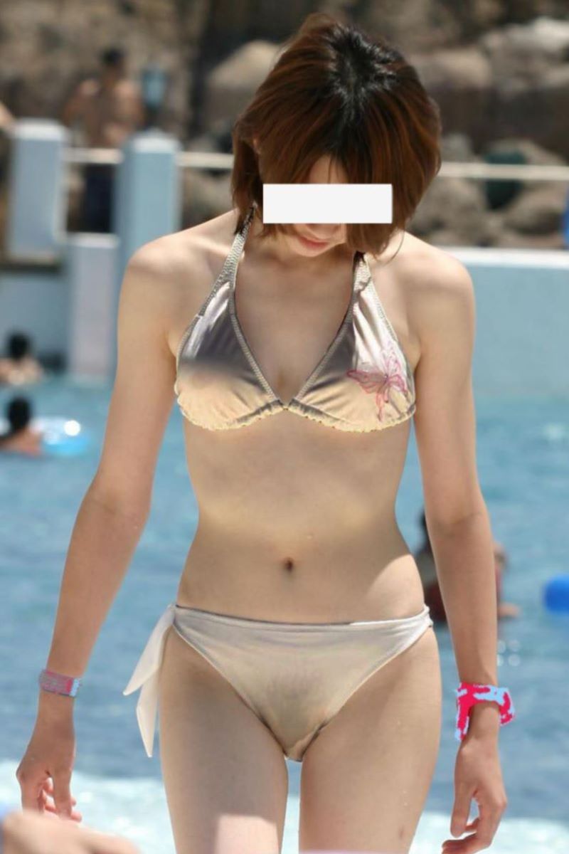 【素人水着エロ画像】夏といえば、やっぱり素人娘たちの水着だよな！？ｗｗｗ 33